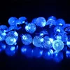 30 Kristal Top LED Güneş Lambası Güç Dize Peri Işıkları Garlands Bahçe Noel Dekor için Açık 8 Modları 6.5m