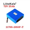 Liitokala 20s 72v 20Ah 30Ah 40Ah 50Ah 자전거 배터리 팩 21700 5000mAh 셀 84.2V 전기 스쿠터 리튬 배터리 BMS