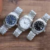 Klassisk herrklocka 41mm automatisk mekanisk armbandsur Vattent￤t aff￤r Silver Wristwatches Montre de Luxe Watches for Men Gift