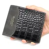 2021 New Casual Mens Short Wallet Print Mens Designer Wallet Short Bag Leopard Print Europe and America Snakeskin Print Fashion Trend Bags