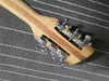 China gemacht 12 Saiten natürliche Holzgitarre Natural Cream Semi Hollow Body Mapleglo E -Gitarre 5816816