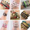 2021 30 styles infinity bracelets Love Believe Pearl Friendship Charm Multilayer Leather for women