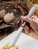 Hot Home Dining Multifunction Stainless Steel Butter Cutter Cream Knife Western Bread Jam Knife Cheese Spreaders Utensil Knife Tools