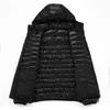 Bang Brand 8xl 9xl 10xl heren down jas ultra licht down jas mannen lichtgewicht veer kap warm draagbare winterjas 201214