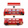 21045 Technic MOC Car Series DIY Creator City Classic London Bus à deux étages Blocs de construction Modèle de voiture Jouets pour enfants Cadeaux LJ200928