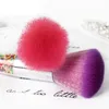 Soft Hair Cleaning Brush Remove Dust Powder Brush Gold Silver Rhinestones Handle Manicure Pedicure Beauty Care make up brush9446407