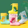 Rainboots Kids PVC Rubber Cartoon Baby Boys Shoes Waterproof Girls Boots Toddler Girl Garden Children's 220224
