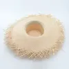 여름 버킷 하츠 선 바이저 Chapeau Paille Feminino Hat for Women Raffia Straw wide Side Beach Hat Hot Fashion Floppy Hats Y200714