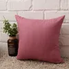 Cushion Covers Solid Colors Thin Bed Pillow case Christmas Living Room Decorative Throw PillowsCovers WLL583