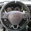 Coprivolante cucito a mano in pelle personalizzata fai-da-te per Mitsubishi ASX lancer Outlander Pajero v7 antiscivolo confortevole