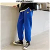 Privathinker Men's Autumn Winter Heavyweight Sweatpants Men Streetwear Warm Size Harem Pant Man Fashion Loose Trousers 201128