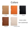 Softcover Notepads A5 Personlig dagbok Stationery Products Office Supplies PU FAUX Läder COVER File Folder Book