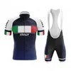 2022 New Italy Go Team Radfahren Jersey Sets Herren Sommer Kurzarm Schnelltische Radkleidung MTB Bike Anzug ROPA CICLISMO HOMBRE