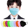 Kids KF-94 Mask 4 Layers Fish Type Disposable Dust Proof Masks For Student Children