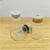 550pcs/lot 2ML Clear Glass Bottle With Flip Off Cap, 2cc Mini Vials, Small Container Wholesalegoods