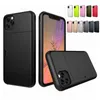 Fashion functional slide card holder shockproof phone cases anti scratch tpu pc hybrid cover case for iphone 12 mini 11 pro max