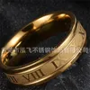 Roestvrij stalen ring Rome letter nummer titaniumsteel ringen man vrouwen mode-sieraden ornamenten persoonlijkheid 3 3HF M2