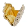 est Luxury Ice cream Crystal Evening Gold Silver CupCake Wedding Party Prom Clutch Handbag Chain Shoulder Bag SC621 Y201224