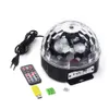 Stage Light MP3 BT LED Magic Ball Light 9 colors with Remote Control for Disco Ball Party KTV Club DJ Stage