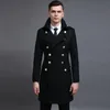 Oln yün erkek ceket lüks çift göğüslü uzun stil adam hendek sonbahar ve kış artı boyut 5xl 6xl erkek ceketler ve palto286o