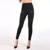 mulheres esticar calças jeans leggings skinny slim fit calças de cintura alta elevador quadris calças bodycon calça as calças de calça e presente arenoso