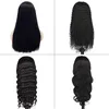 Whole Stock 12 "-30" 130% 150% 180% 210% 13x4 Lace Front Human Hair Wig för svarta kvinnor