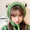 Beanie/Skull Caps 2021 Frog Hat Beanies編み冬のソリッドヒップホップスカリーキャップコスチュームアクセサリーギフト暖かい1