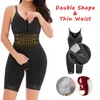 Female Bodysuit for Women Slimming Sheath Belly Womens Binders And Shapers Waisttrainer Postpartum Shapewear Waist Thigh Trimmer LJ201209