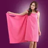 150 * 80cm Sling Bath Robe Multi Color SuperFine Fiber bärbara handdukar Sleepwear Badrum Tillbehör Kvinnor Hem Tillbehör Ny 9YQ G2