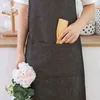 Мода бытовой кухонный фартук женский водонепроницаемый масляный пинафор для женщин пара стиль варить талии комбинезон пользовательских 211222