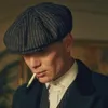 Non Stock stockal Woury Blend Newsboy Kapelusz Vintage Peaky Blinders Baker Boy Cap dla mężczyzn 201216