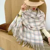 Luxury-Women Scarves Reversible Tassels Artificial Cashmere Wrap Mantilla Echarpes Ultra Long Mujer Bufanda