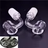 4mm 100% Kalın Kuvars Banger 10mm 14mm 18mm Kuvars Domeless Tırnak Kadın Erkek Ortak 90 Derece Quartz Banger Nail Club