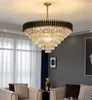 Post moderne Crystal Chandelier Living Light Luxury Villa Chadow Duplex Clothing Store Model Room Dining Room Chandelier