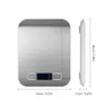 Digital Food Kitchen Scale exakt precision Elektriskt k￶k som v￤ger skalor f￶r fiskestressbagagsvikt med LCD -sk￤rm 5 kg/1G10 kg