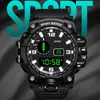 Sport horloge militaire mannen horloges siliconeled digitale polshorloge schokbestendige waterdichte mannelijke elektronische klok relogio masculino