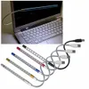 Metal Portable 10 LED USB Keyboard Light Night Flexible Lamp for Reading Notebook Laptop Plug 6 Colors