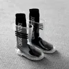 Rainboots rainboots شفافة للبنين الفتيات الأطفال ماء أحذية المطر الطلاب الطفل طفل طفل أطفال أحذية المطر عدم الانزلاق الأزياء 201113