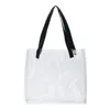 2020 Fashion New Clear Women Handbag حقيبة كتف شفافة أنثى طاقم كبير سعة الصيف شاطئ التسوق TOTES336Z