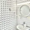 30x30cm 3d Threedimensional Wall Autocollant décoratif salon papier peint mural étanche 3D Sticker mural de salle de bain 4356802