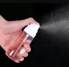 الجملة زجاجات بلاستيكية مصغرة إعادة الملء 100 مل واضح وشفاف أحمر ضباب زجاجة رذاذ شحن مجاني