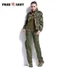 Large Size Cargo Pants Women Winter Military Clothing Tactical Pants Multi-Pocket Cotton Joggers Sweatpants Army Green Trousers 201111