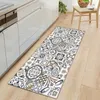 Alfombra de cocina Bohemia, felpudos de franela para puerta de entrada, alfombras suaves para sala de estar, dormitorio y baño 220301