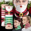 Chirstmas Face Shield Bandana Face Outdoor Sports Magic Headscarf Headband Visor Neck Gaiter Christmas Decoration Gifts Party Mask Wholesale