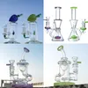 바다의 Heady Glass Bongs 오일 Dab rigs 물 담뱃대 봉수관 14.5mm 14.5mm 나비 또는 이벤트가있는 18.8mm 관절