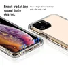 Espesar cojín de aire anti-golpe suave TPU caja del teléfono transparente cubierta protectora completa a prueba de golpes para iPhone 12 mini 11 Pro Max X XS XR 8 plus