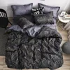 Neuankömmlinge 3pcs Bettwäsche Set Marmor Geometrische Bettdecke mit Kissenbezug Quilt Deckung doppelseitiger Bett Auskleidung Bettclothes LJ201128