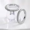 zestawy białych pierścieni zaręczynowych