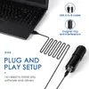 USB Streaming Podcast Microphone Kit, Studio Cardioid Condenser Computer PC Mic Kit with Scissor Arm Shock Mount Stand Pop Filter