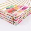 Novo Bloco de Notas A5 com Fechamento Elástico Bandado Agenda Planejador Journals Diarys Reserve com Hardcover impresso floral